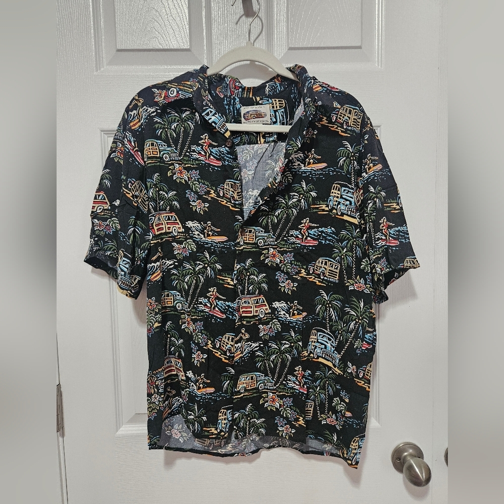 Reyn Spooner The Art Of Eddy Y Vintage Button Up